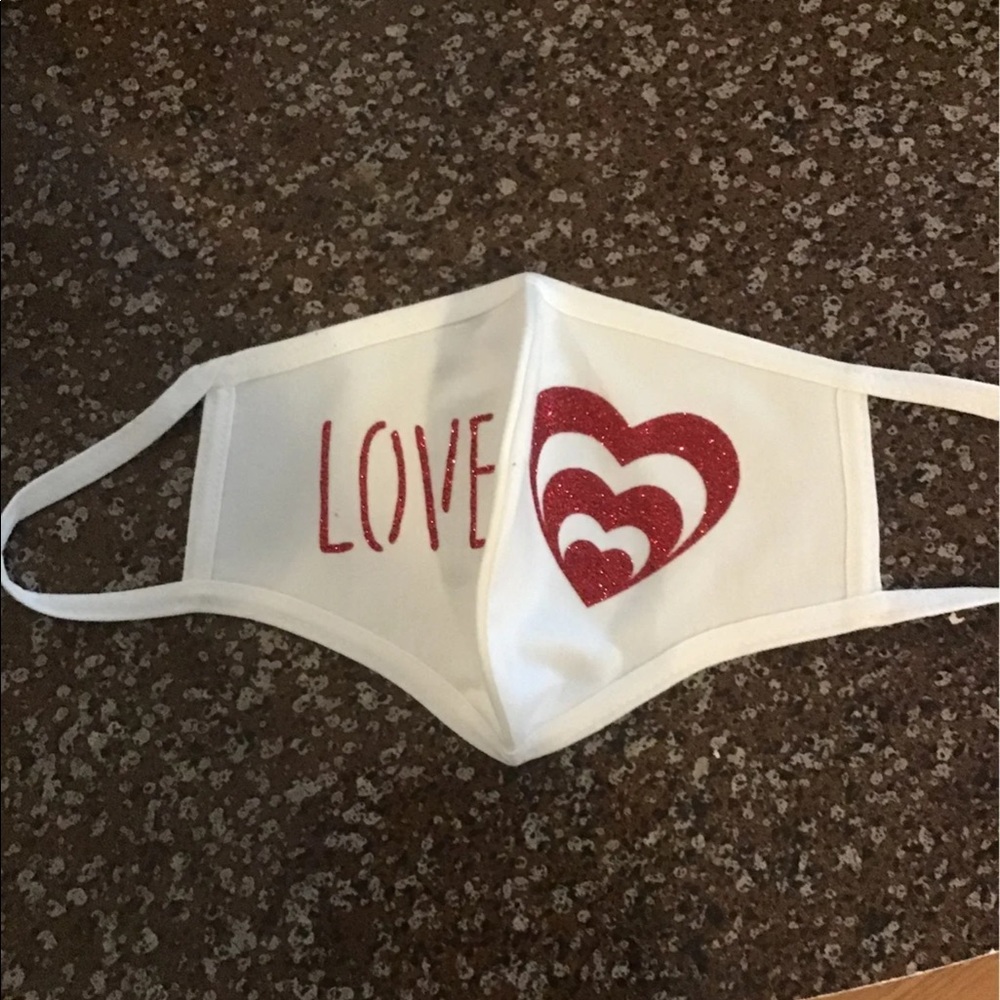Personalized Valentines Day Mask